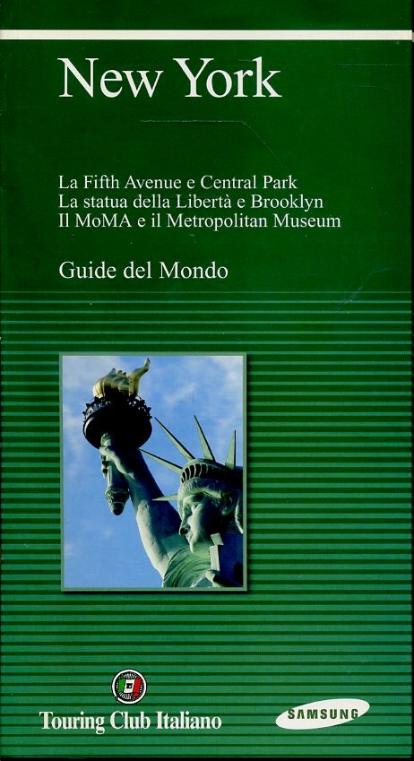 LV- GUIDE DEL MONDO NEW YORK -- TOURING CLUB ITALIANO- SAMSUNG-- 2003- B- ZFS456