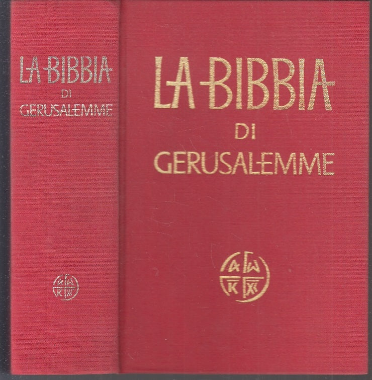 LD- LA BIBBIA DI GERUSALEMME -- EDB --- 1982 - C - ZFS181