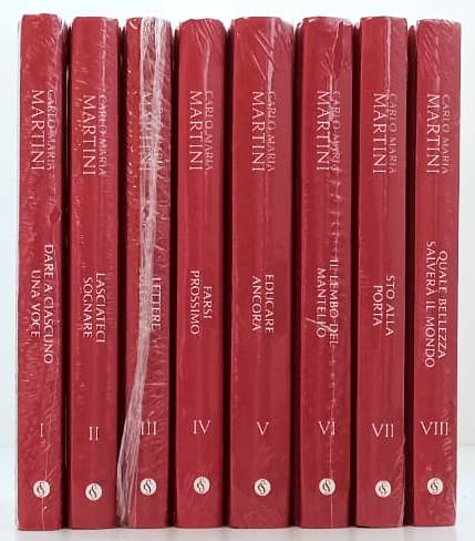 LD- IL PENSIERO CUORE LA PAROLA VOLUMI I/VIII - CARLO MARIA MARTINI- RCS- C- YFS