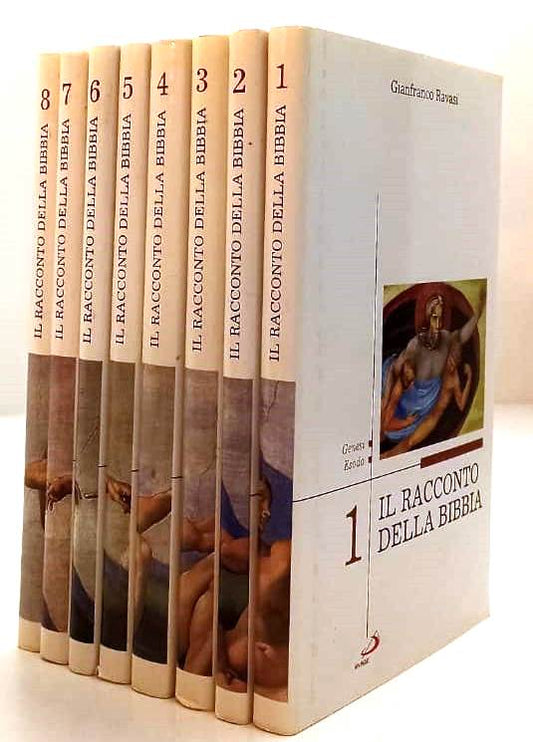 LD- IL RACCONTO DELLA BIBBIA VOLUMI 1/8 - RAVASI - SAN PAOLO --- 2006 - CS - YFS