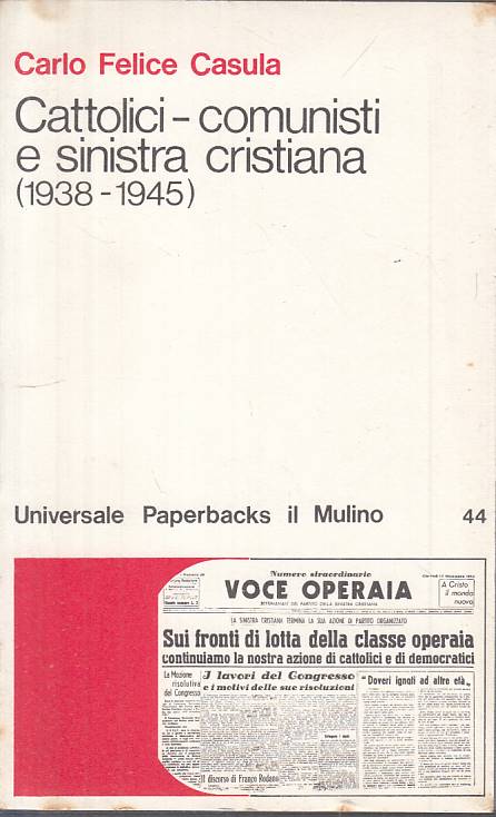 LS- CATTOLICI COMUNISTI SINISTRA CRISTIANA- CASULA- MULINO --- 1976 - B - YTS721