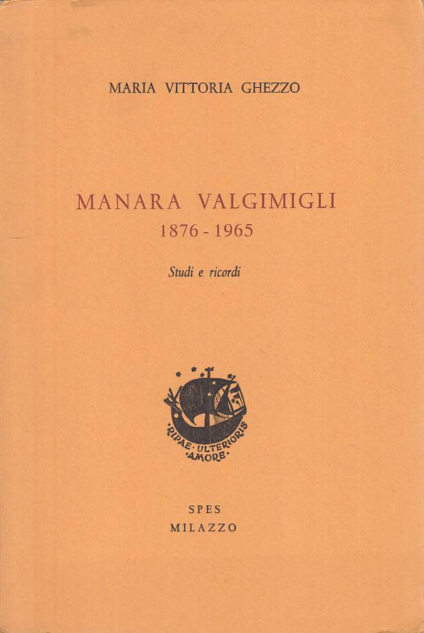 LS- MANARA VALGIMIGLI 1876/1965 - GHEZZO - SPES MILAZZO --- 1977 - B - YTS665