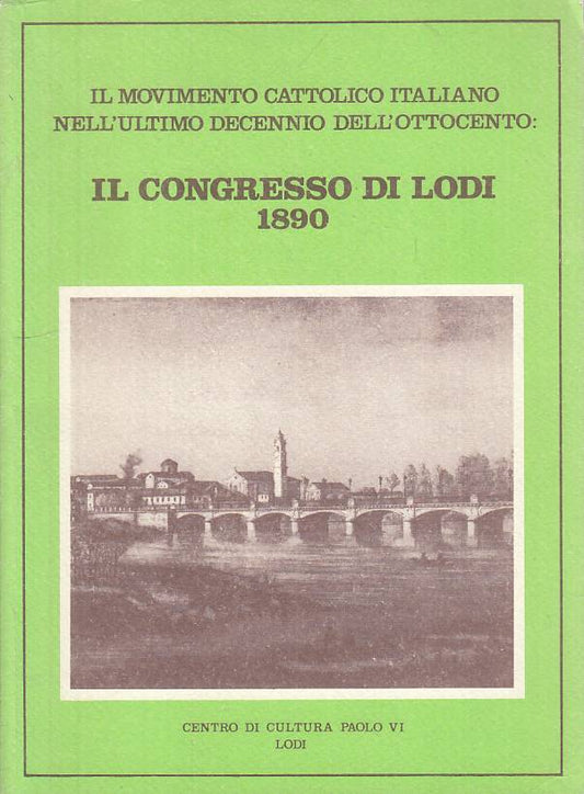 LS- CONGRESSO DI LODI 1980 -- CULTURA LODI - SPAZIO UMANITA'-- 1980 - B - YTS665