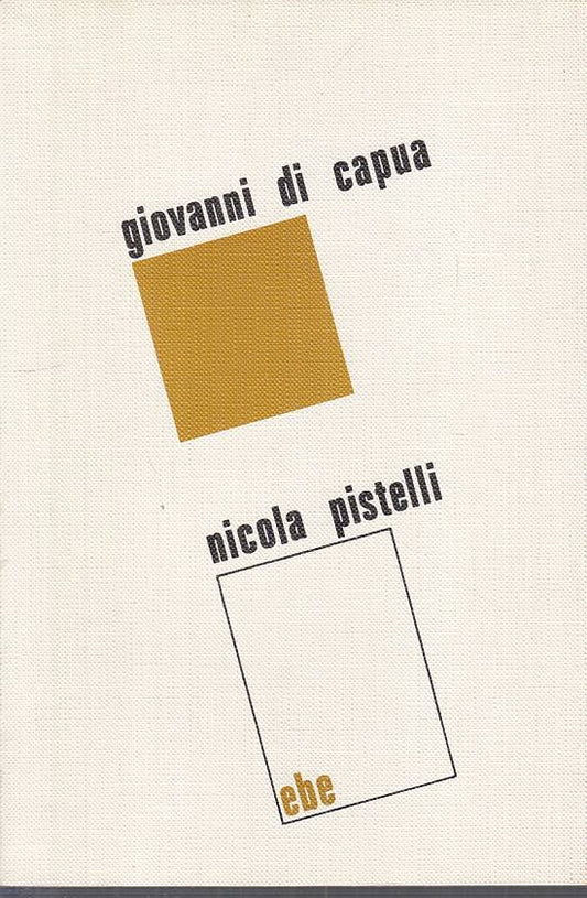 LS- NICOLA PISTELLI - GIOVANNI DI CAPUA - EBE --- 1972 - B - YTS482