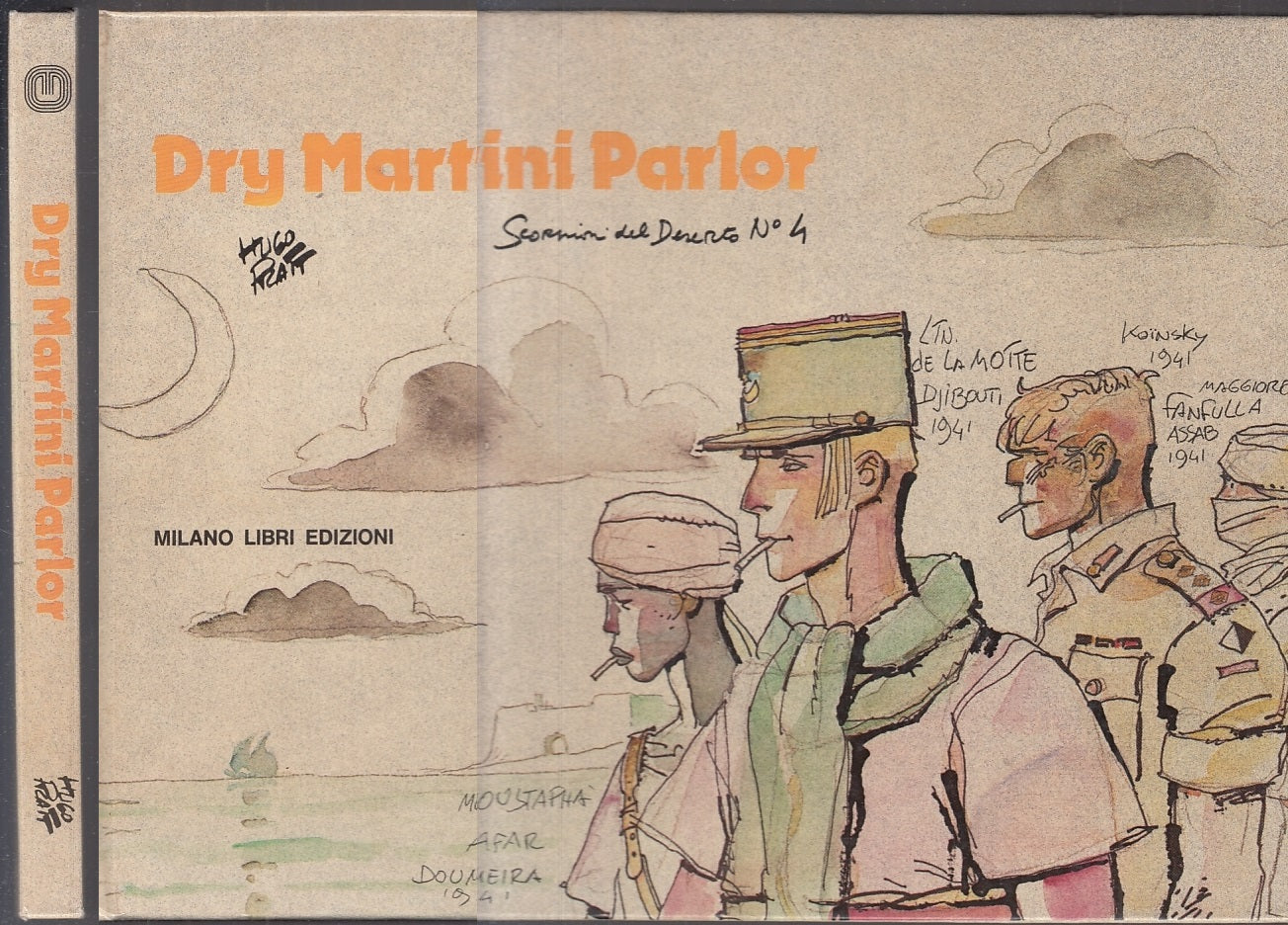 FV- GLI SCORPIONI DEL DESERTO 4 DRY MARTINI PARLOR- PRATT- MILANO LIBRI- 1983- C