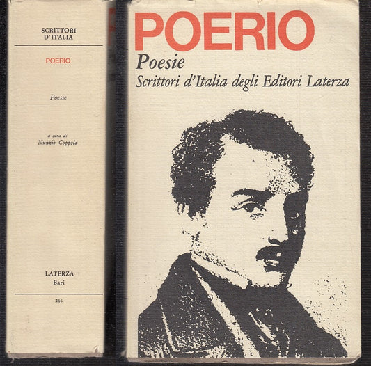POESIE - POERIO - LATERZA - SCRITTORI D'ITALIA -- 1970 - BS- XFS