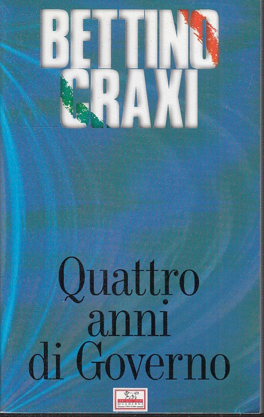 LS- QUATTRO ANNI DI GOVERNO - BETTINO CRAXI - CRITICA SOCIALE--- 1994- B- ZTS178