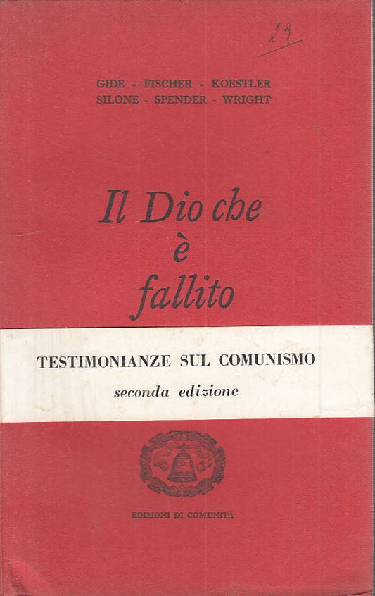 LS- IL DIO CHE E' FALLITO - AA.VV. - DI COMUNITA' ---- B - YTS606
