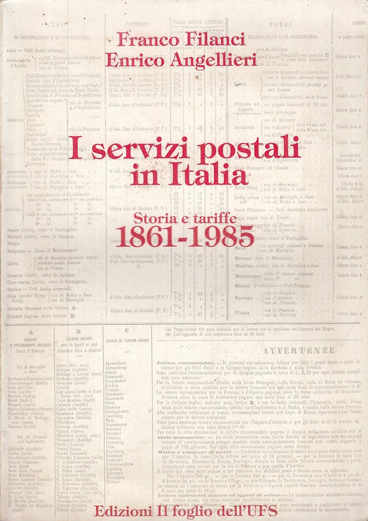 LZ- I SERVIZI POSTALI IN ITALIA - FILANCI- IL FOGLIO DELL'UFS --- 1985- B- YFS82