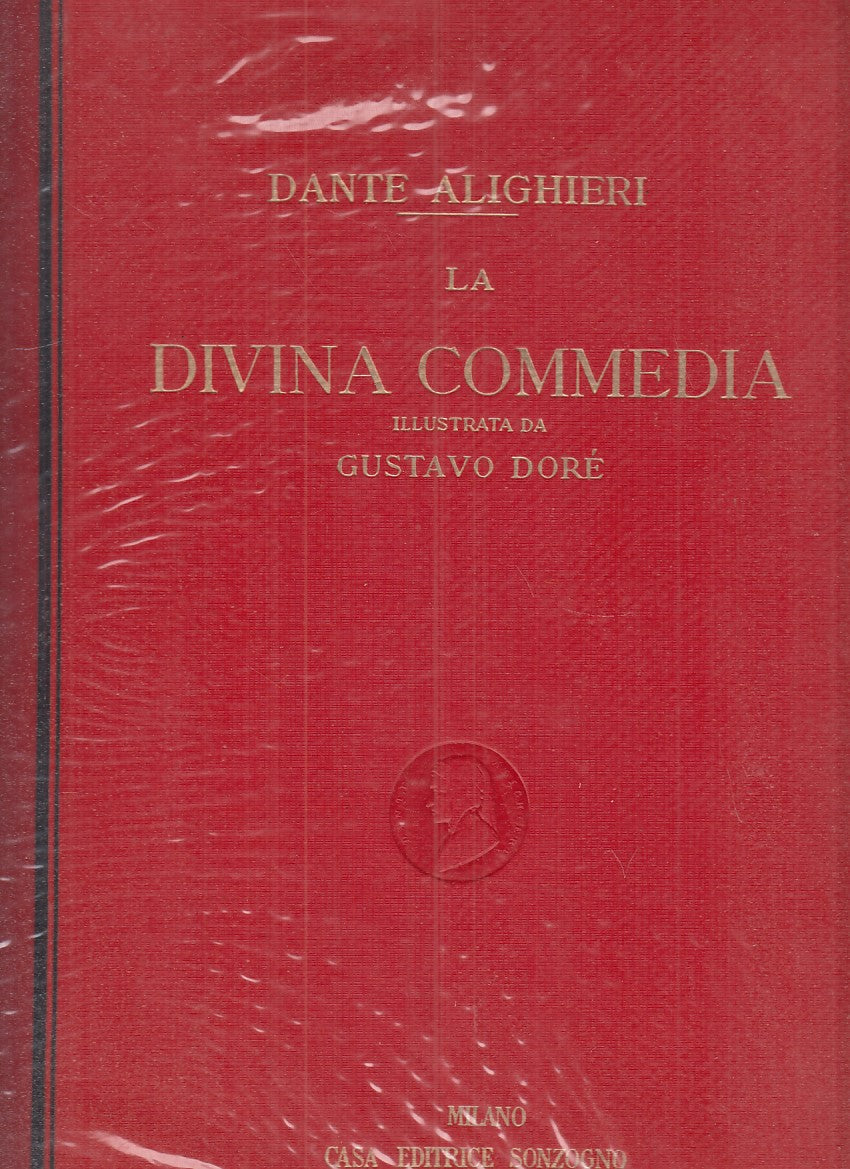 LN- LA DIVINA COMMEDIA - DANTE ALIGHIERI - SONZOGNO --- 1958- C - YDS304