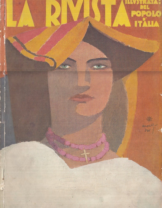 LR- RIVISTA ILLUSTRATA DEL POPOLO D'ITALIA N.6 - MUSSOLINI ---- 1926 - B - MLT4