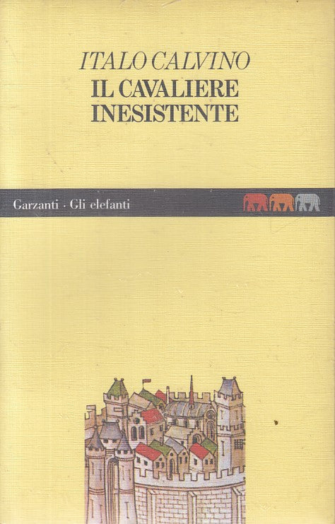 LN- IL CAVALIERE INESISTENTE - CALVINO - GARZANTI - ELEFANTI-- 1990 - B - YFS174