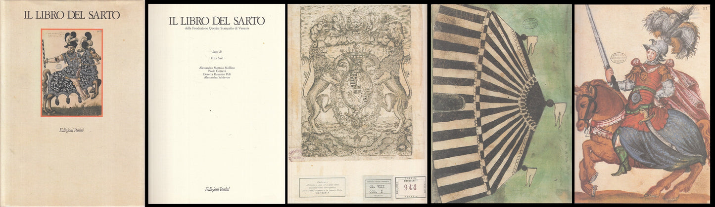 LZ- IL LIBRO DEL SARTO RISTAMPA ANASTATICA -- PANINI --- 1987 - CS - YFS718