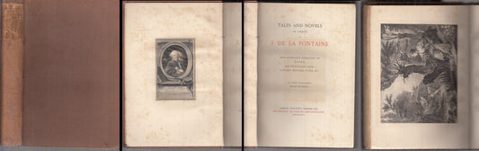 LN- TALES AND NOVELS IN VERSE VOLUME 2 EISEN - LA FONTAINE ---- 1896 - C- XFS148