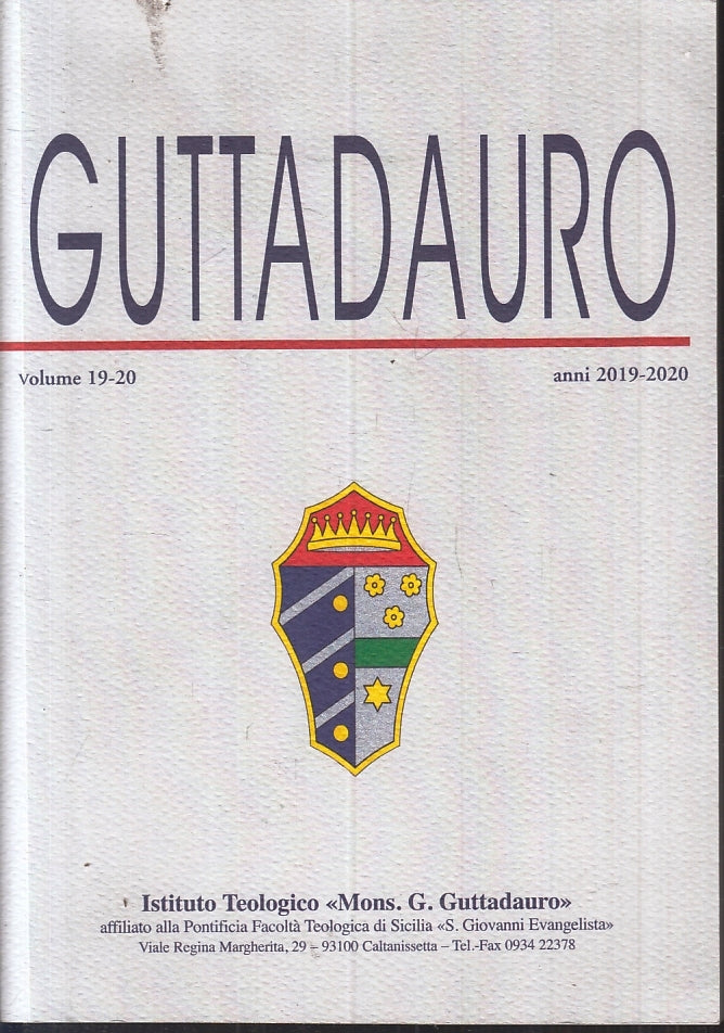 LS- 175° ANNIVERSARIO FONDAZIONE DIOCESI CALTANISSETTA - GUTTADAURO - B - ZFS627