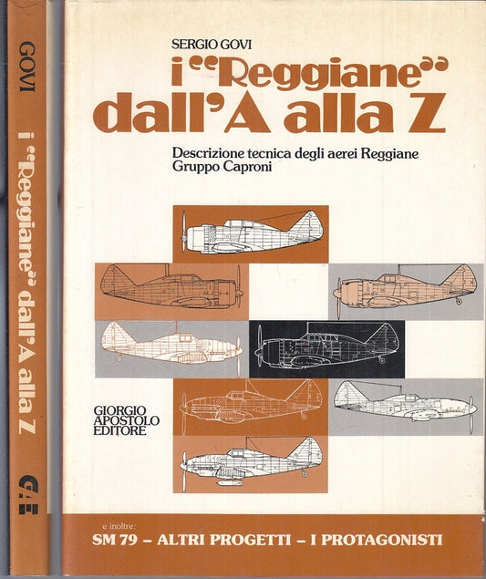 LZ- REGGIANE DALL'A ALLA Z AEREI GRUPPO CAPRONI- SERGIO GOVI-- 1985- BS- YFS882