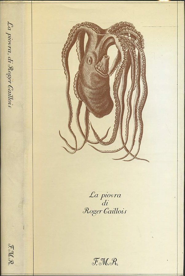 LA PIOVRA COPIA NUMERATA - ROGER CAILLOIS - FMR - MORGANA -- 1975- CS- XFS57