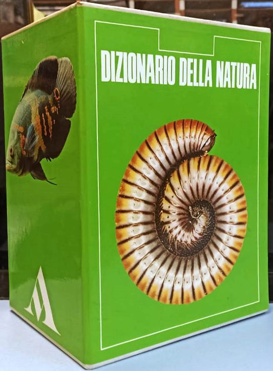 LZ- DIZIONARIO DELLA NATURA COFANETTO 4 VOLUMI -- MONDADORI --- 1975 - CS - XFS