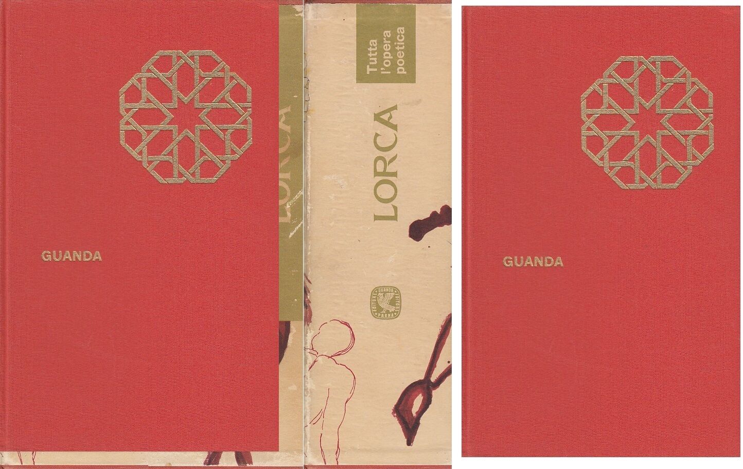 LORCA COFANETTO DUE VOLUMI TUTTA L'OPERA COMPLETA-- GUANDA--- 1962- C-ZDS481