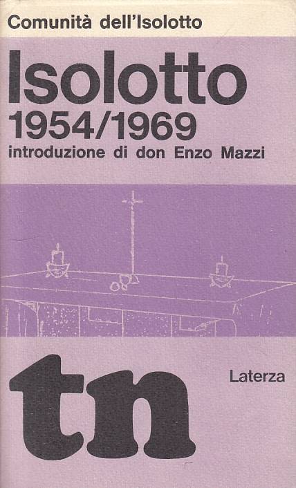 LS- ISOLOTTO 1954/1969 -- LATERZA - TEMPI NUOVI -- 1969 - B - YTS413