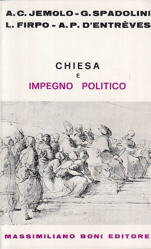LS- CHIESA E IMPEGNO POLITICO -- BONI - TEMPO PRESENTE -- 1976 - B - YTS168