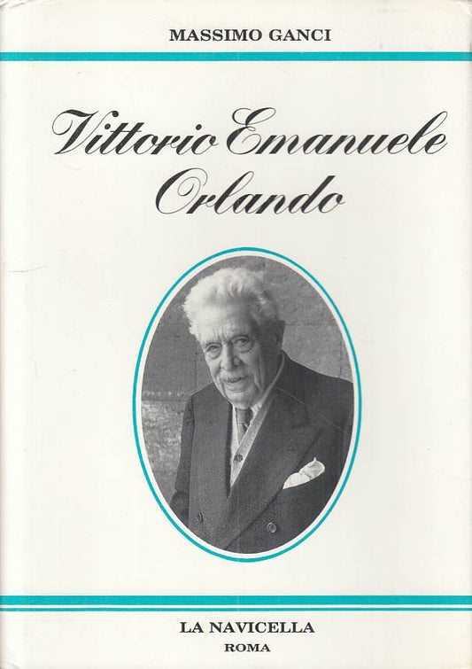 LS- VITTORIO EMANUELE ORLANDO - GANCI - LA NAVICELLA --- 1991 - CS - YTS46