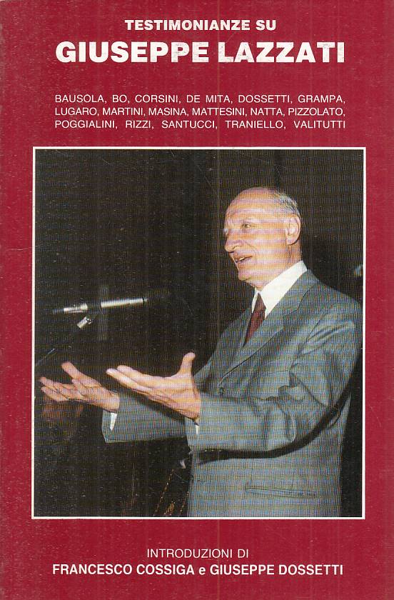 LS- TESTIMONIANZE SU GIUSEPPE LAZZATI -- IN DIALOGO --- 1986 - B - YTS265