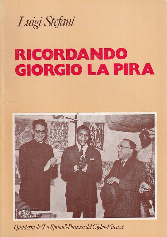 LS- RICORDANDO GIORGIO LA PIRA - STEFANI - FIRENZE --- 1977 - B - YTS208