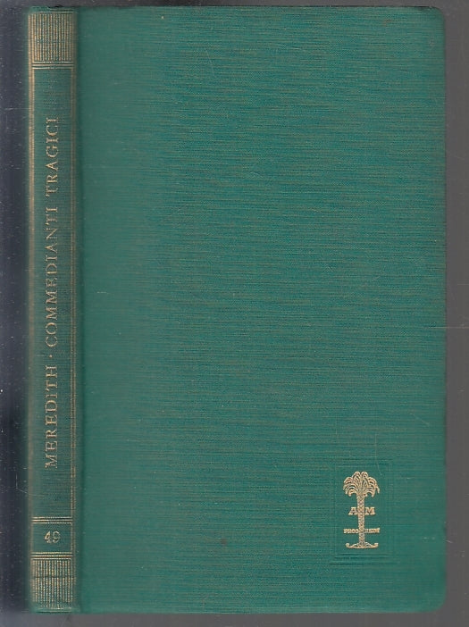 COMMEDIANTI TRAGICI- GIORGIO MEREDITH- MONDADORI- ROMANTICA-- 1941- C-ZFS271