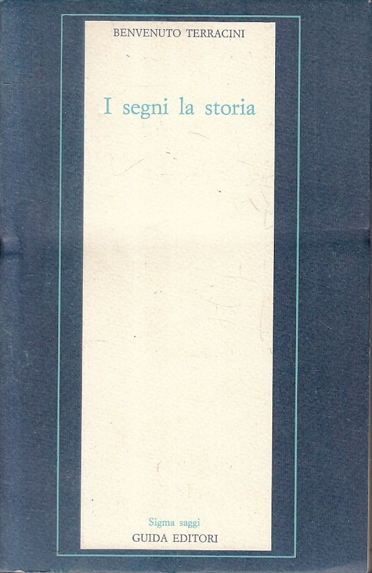 LS- I SEGNI LA SORIA - BENVENUTO TERRACINI- GUIDA- SIGMA SAGGI-- 1976- B- ZFS189