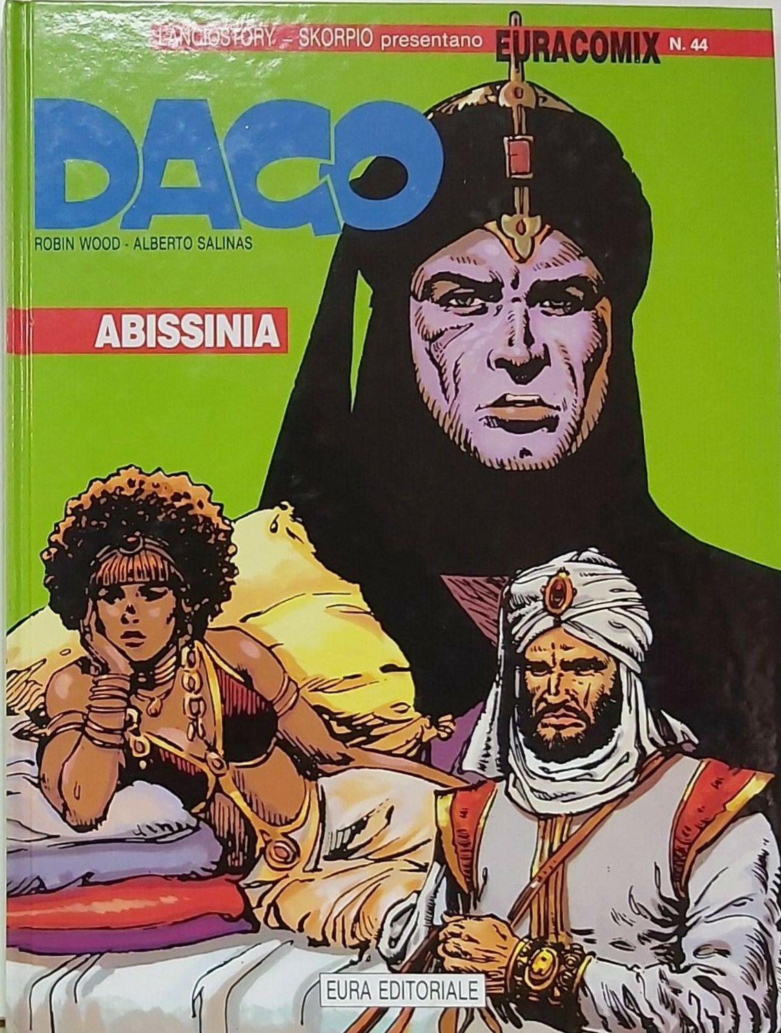 FV- CARTONATO EURACOMIX N.44 DAGO 10 - WOOD SALINAS - EURA - 1994 - C - VBX