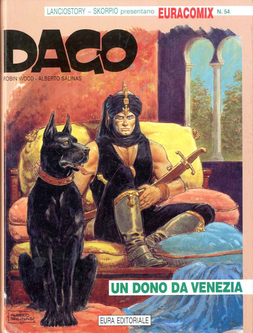 FV- CARTONATO EURACOMIX N.54 DAGO 12 - WOOD SALINAS - EURA - 1994 - C - VBX