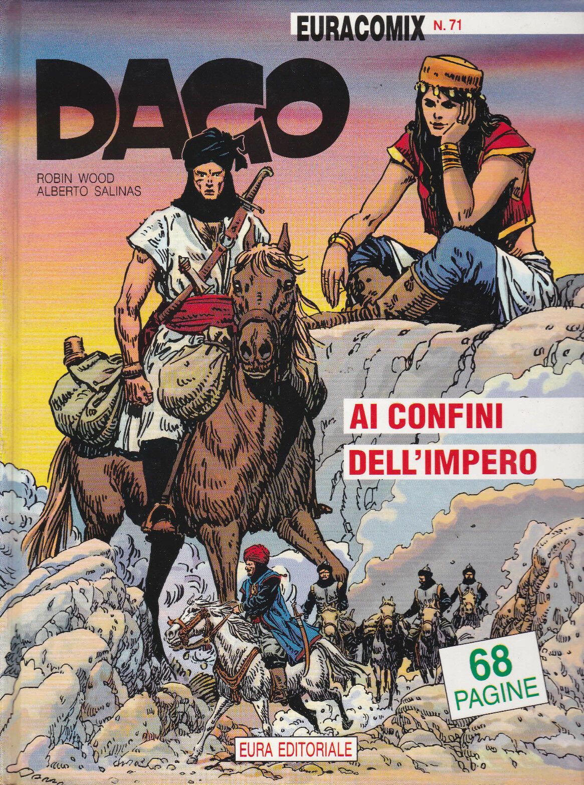 FV- CARTONATO EURACOMIX N.71 DAGO 16 - WOOD SALINAS - EURA - 1994 - C - VBX