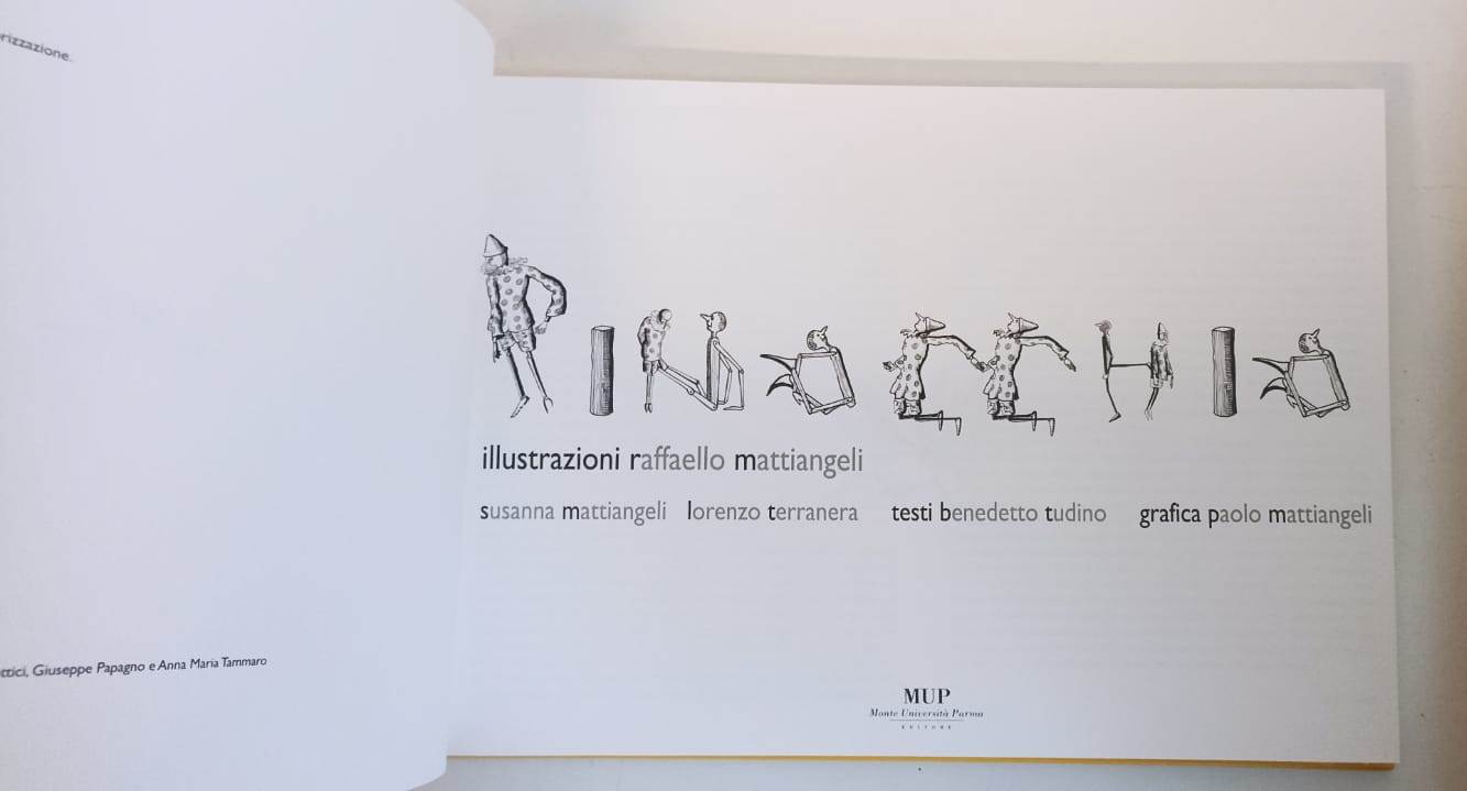 LB- PINOCCHIO illustrazioni di MATTIANGELI - CARLO COLLODI - MUP--- 2007- C- RGZ