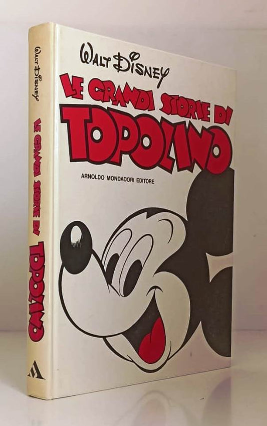 FD- CARTONATO LE GRANDI STORIE DI TOPOLINO-- WALT DISNEY MONDADORI- 1979- C- VBX