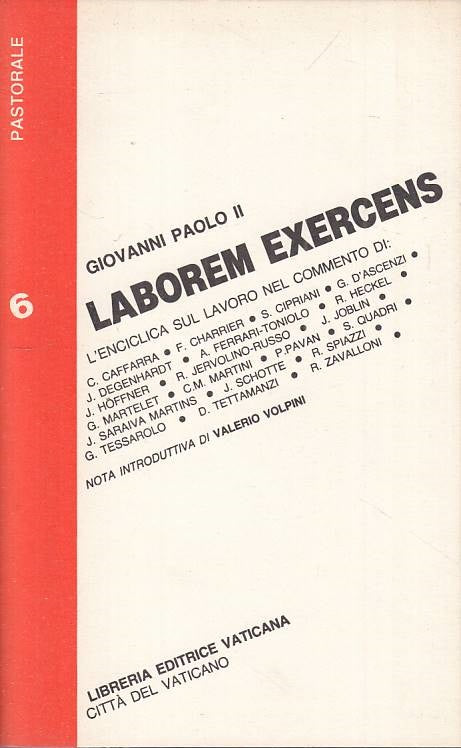 LS- LABOREM EXERCENS - GIOVANNI PAOLO II- LIBRERIA VATICANA--- 1981 - B - YTS426