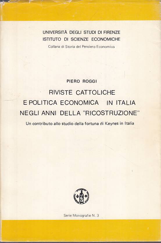 LS- RIVISTE CATTOLICHE POLITICA ECONOMICA ITALIA-- FIRENZE--- 1979 - BS - YTS430