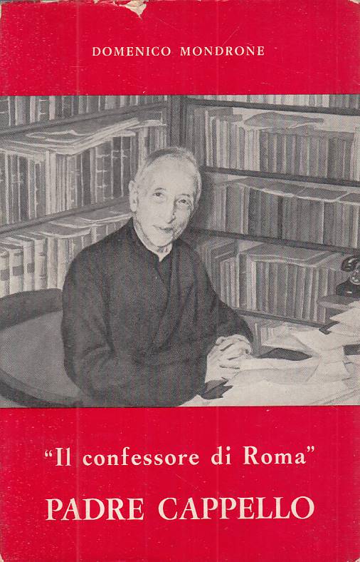 LS- IL CONFESSORE DI ROMA PADRE CAPPELLO-- CIVILTA' CATTOLICA--- 1962- B- YTS499