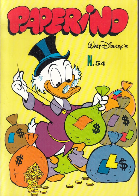 FD- ALBI IL FUMETTO SERIE PAPERINO N.54 -- A.N.A.F. WALT DISNEY - 1986 - B - RGZ