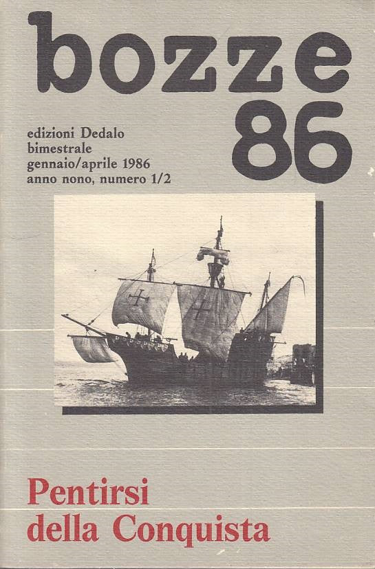 LS- BOZZE 86 PENTIRSI DELLA CONQUISTA -- DEDALO --- 1986 - B - YTS480