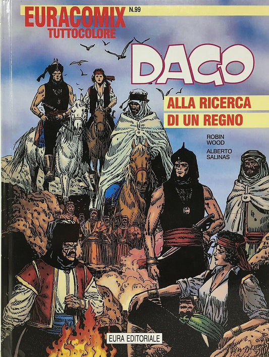 FV- CARTONATO EURACOMIX N.99 DAGO 22 - WOOD SALINAS - EURA - 1994 - C - VBX