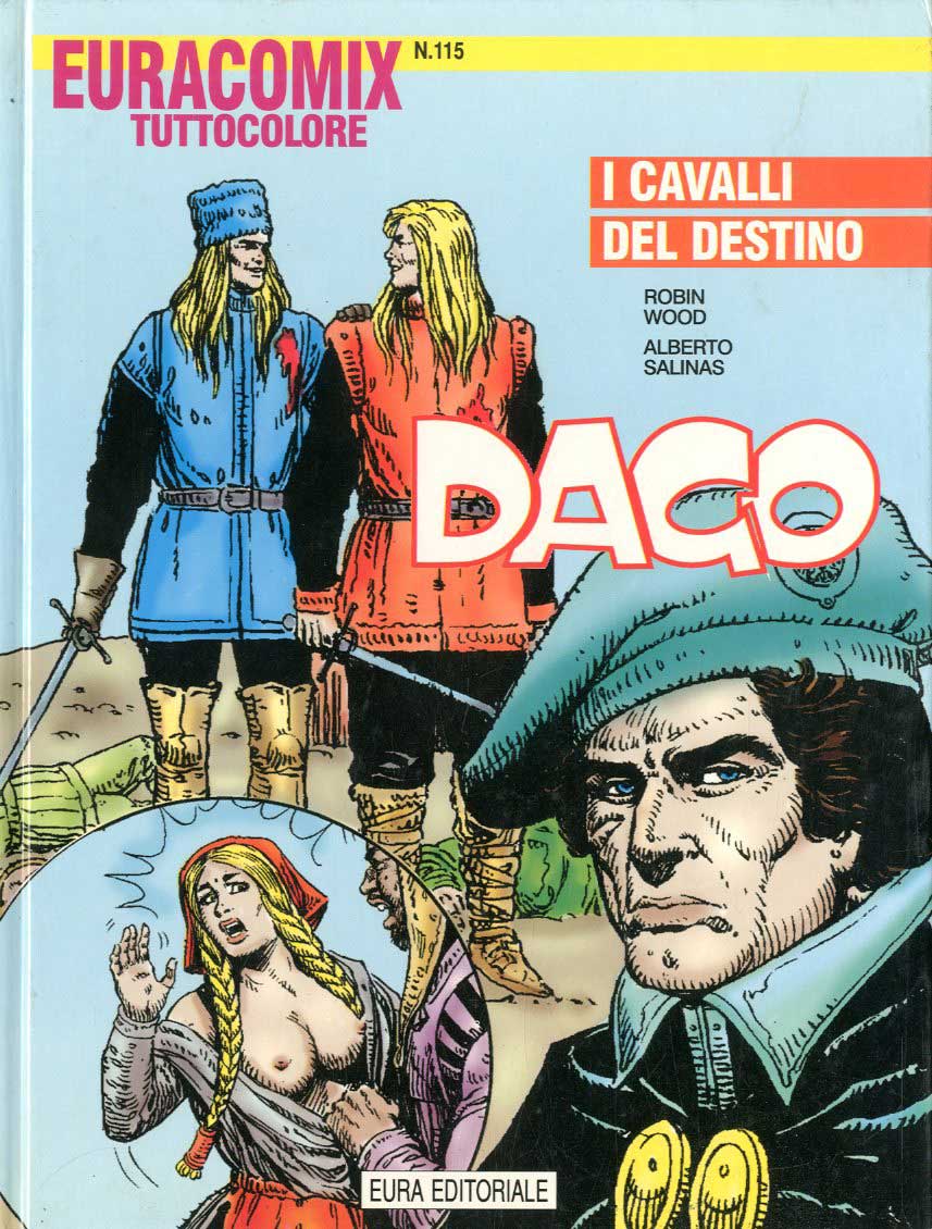 FV- CARTONATO EURACOMIX N.115 DAGO 26 - WOOD SALINAS - EURA - 1994 - C - VBX