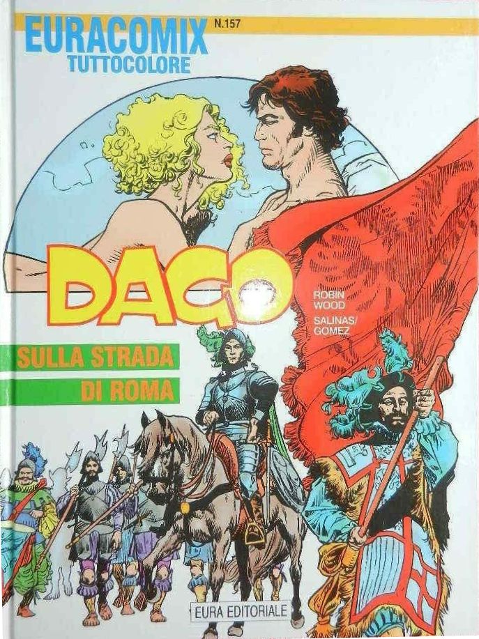 FV- CARTONATO EURACOMIX N.157 DAGO 38 - WOOD SALINAS - EURA - 1994 - C - VBX
