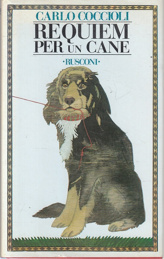 LN- REQUIEM PER UN CANE - CARLO COCCIOLI - RUSCONI --- 1977- CS- ZFS25