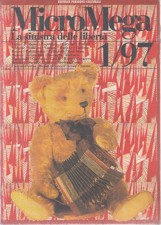 LR- RIVISTA MICROMEGA 1/97 LA SINISTRA DELLA LIBERTA' ----- 1997 - B - ZFS410
