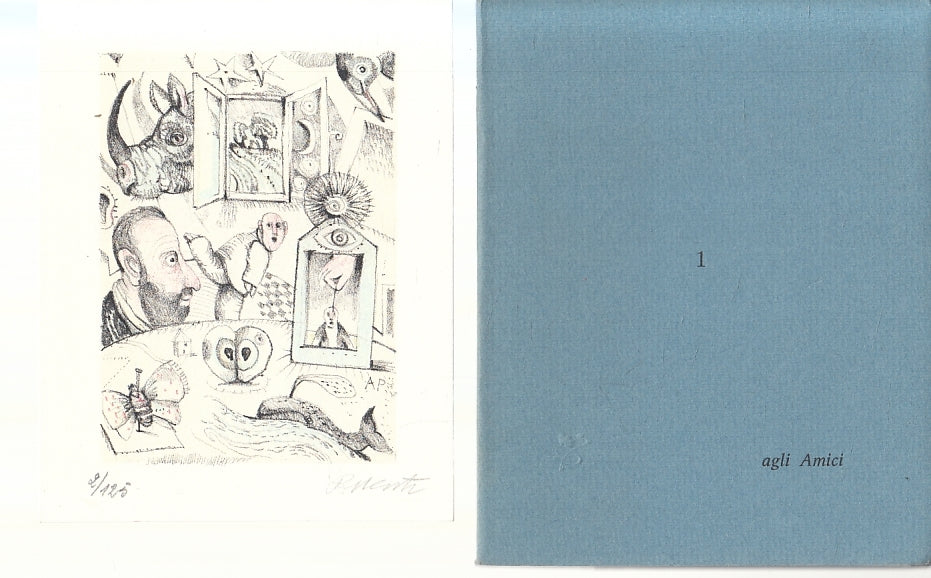 LT-  POESIA SORGE L'ANNO VERGINE LITOGRAFIA POSSENTI- CARLESI- 1984- B- XFS141