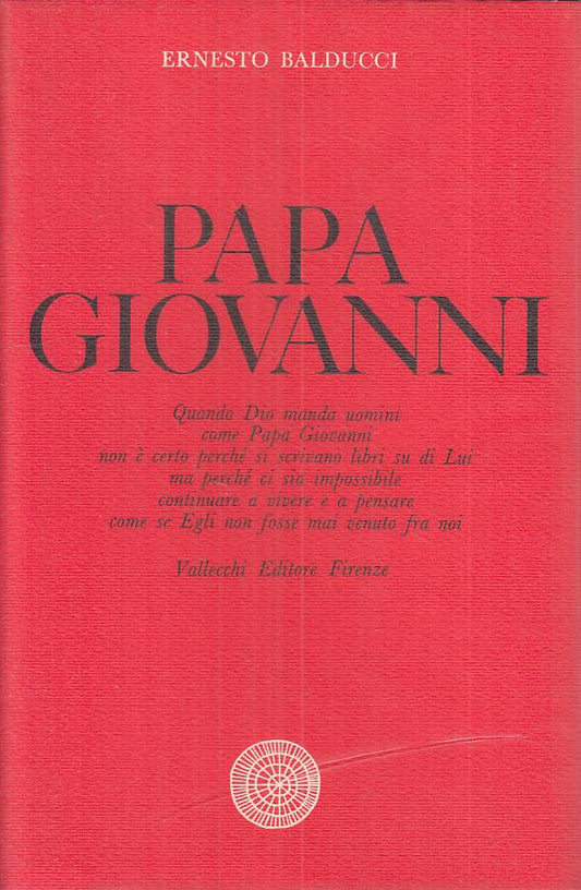 LS- PAPA GIOVANNI - BALDUCCI - VALLECCHI - NUOVI PADRI --- CS - YTS401