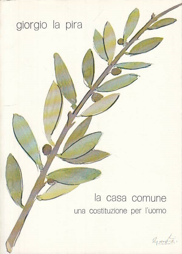 LS- LA CASA COMUNE COSTITUZIONE - LA PIRA - CULTURA --- 1979 - BS - YTS12