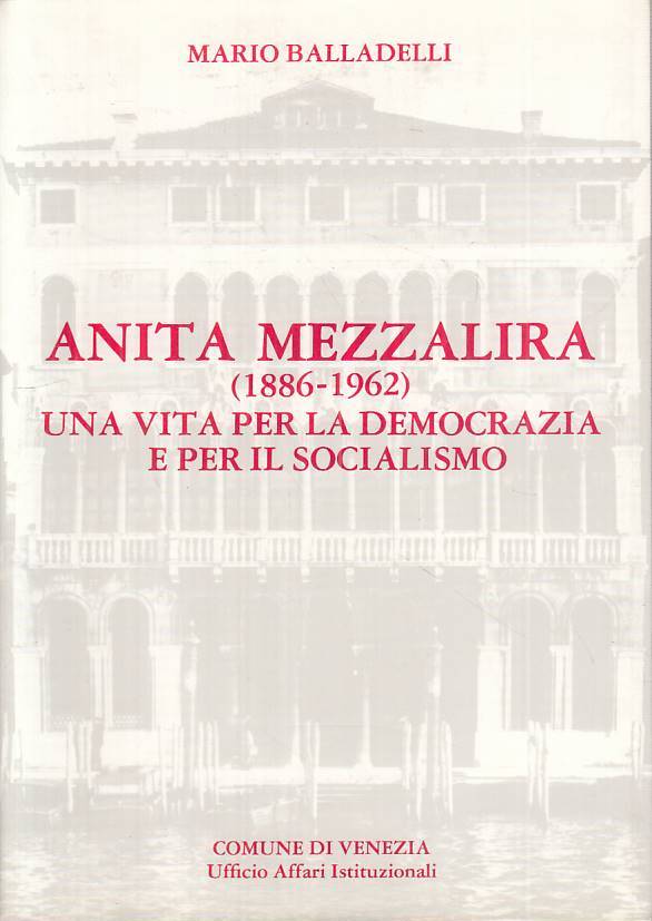 LS- ANITA MEZZALIRA 1886/1962 - BALLADELLI - VENEZIA ---- BS - ZTS219