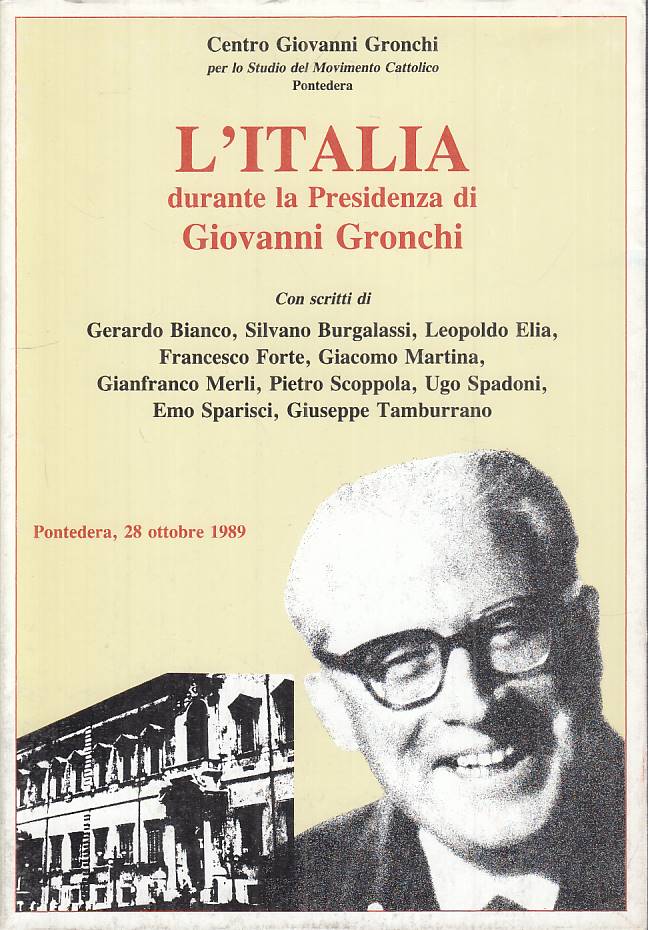 LS- L'ITALIA DURANTE LA PRESIDENZA DI GRONCHI -- GIARDINI --- 1989 - BS - YTS259